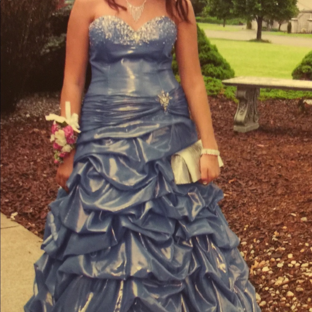 A-Line Style Prom Gown